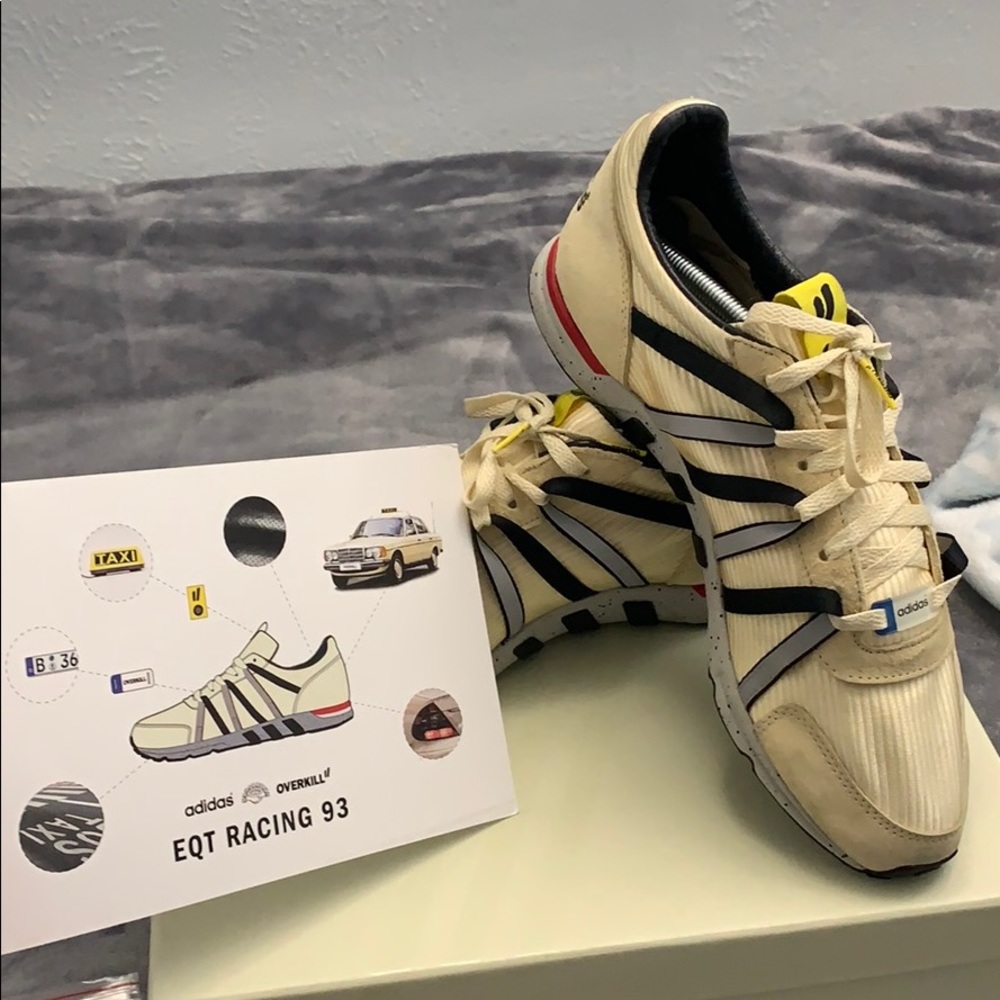 Overkill x Adidas EQT Racing Taxi